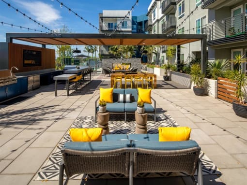 Outdoor seating