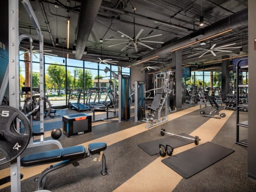 fitness center