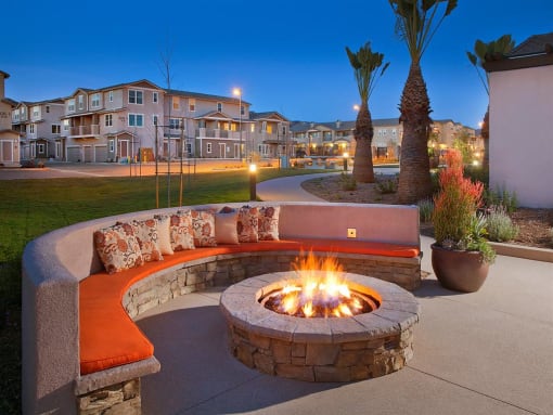 Fire Pit at Oak Springs Ranch, 92595