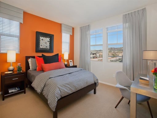Bedroom at Oak Springs Ranch, 92595