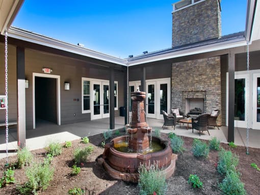Outdoor Area at Oak Springs Ranch, 92595