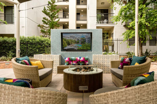 Outdoor Lounge Area