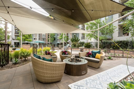 Outdoor Lounge Area