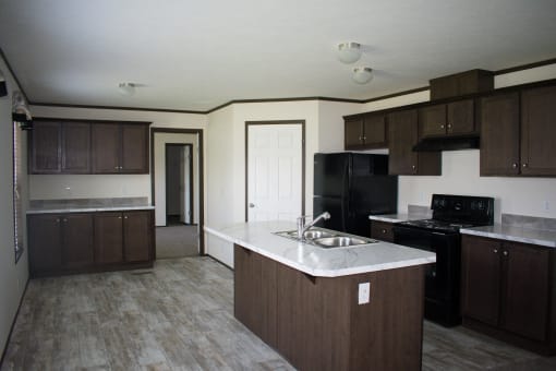 Kitchen at Williston Living, Williston, 58801