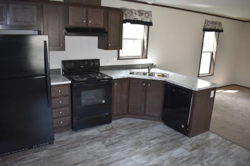 Modern Kitchen at Williston Living, Williston, North Dakota