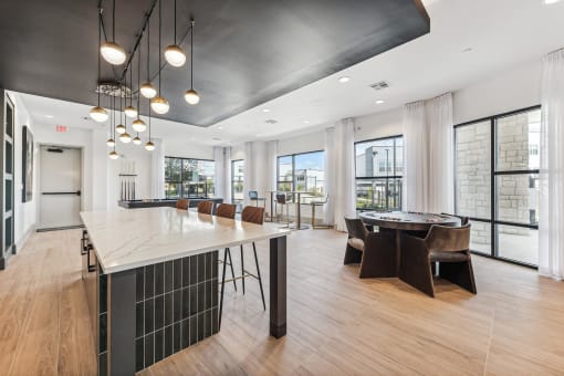 kitchen area for communal use