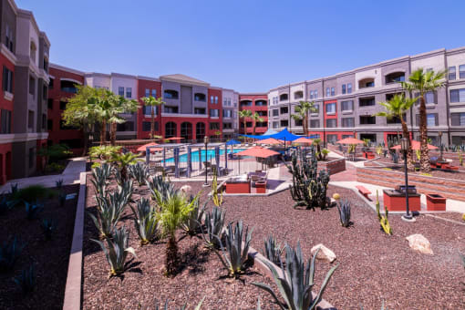 Swimming Pool view at Alanza Place, Phoenix, 85008