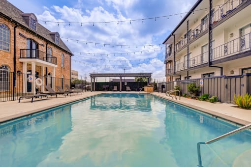 our apartments offer a swimming pool