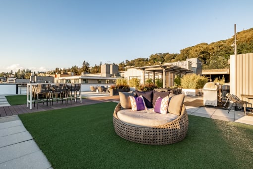 Equinox Rooftop Terrence  at Equinox Apartments, Washington, 98102