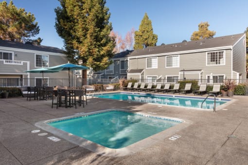 our apartments offer a swimming pool