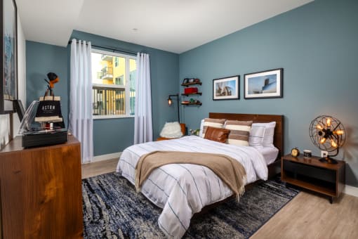Bedroom at Aston at Gateway Apartments, El Monte, 91731