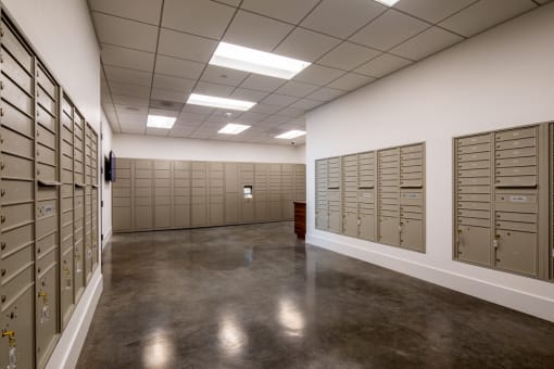 Mail at Aston at Gateway Apartments, El Monte, California