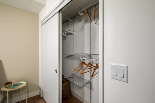 Closet at Aston at Gateway Apartments, El Monte, CA, 91731