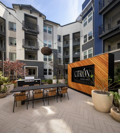 citron courtyard at Citron, Anaheim, CA, 92805