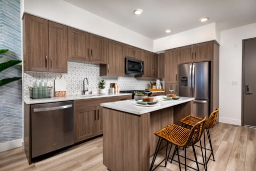 citron model kitchen at Citron, Anaheim, CA, 92805