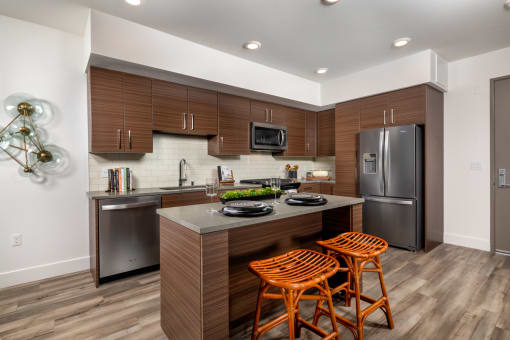 citron model kitchen at Citron, Anaheim, California