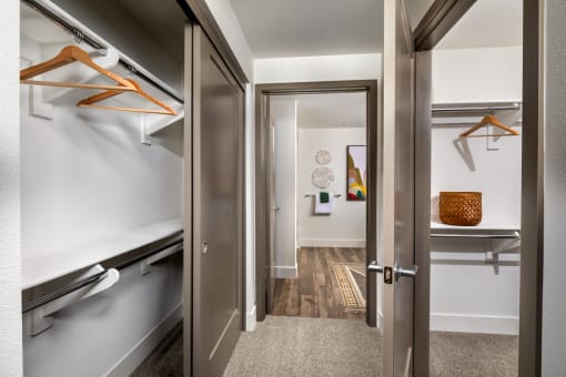 citron primary closet at Citron, California, 92805