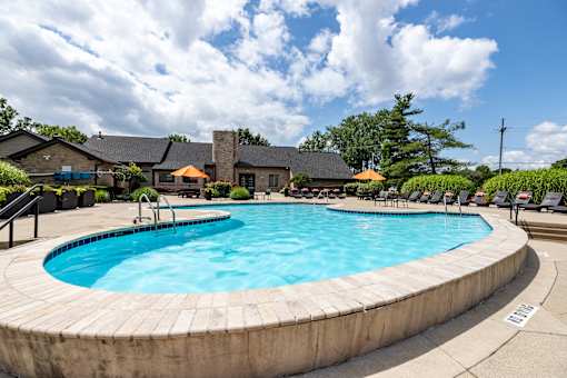 the swimming pool at the resort at governors residence