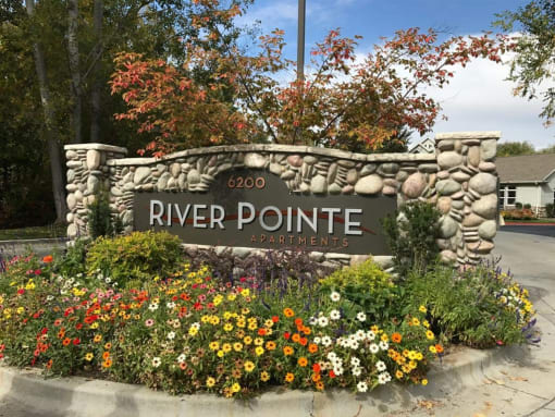 River pointe sign