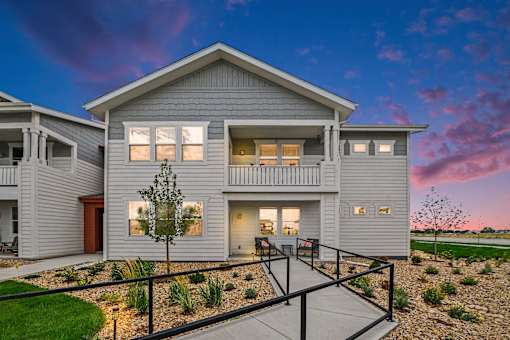 Individual Sun Deck on Second Story Homes