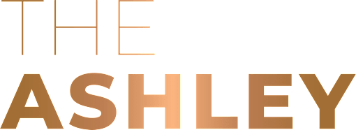 The Ashley logo on a green background.