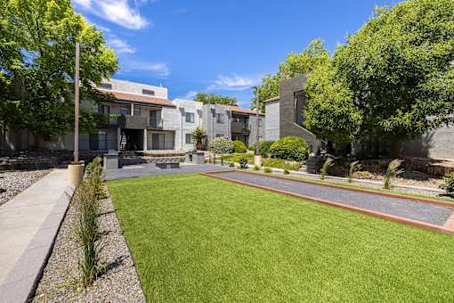 Yard of a House With a Lawn at Odyssey Apartments, Albuquerque, 87114