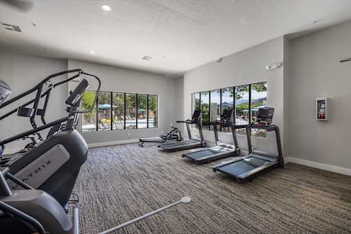 A Gym at Odyssey Apartments, New Mexico