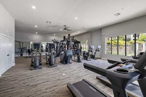Fitness Center at Odyssey Apartments, Albuquerque, NM