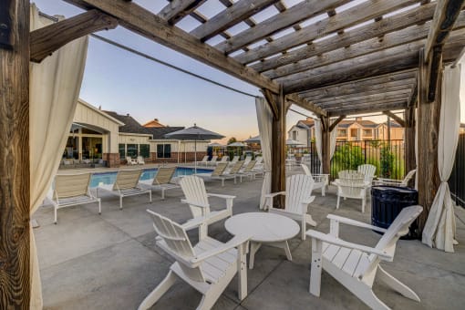 Outdoor Spaces with Seating
