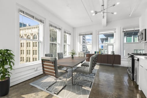 Dining Room at San Fernando Building, Los Angeles 90013