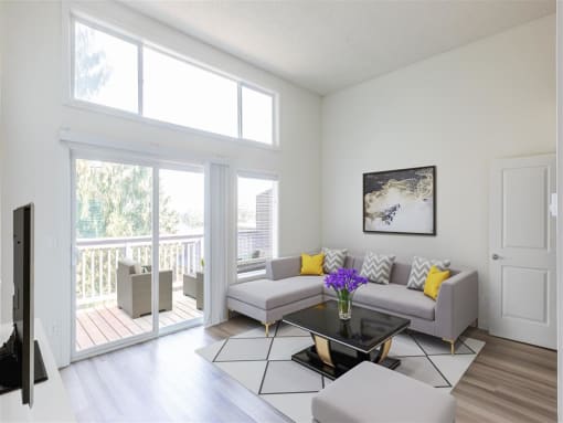 living room  at Larkspur West Linn, Oregon, 97068