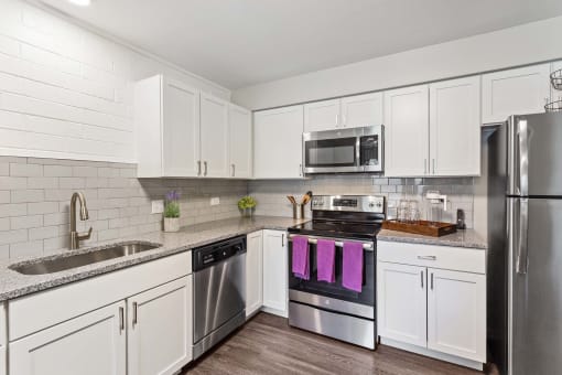 Spacious Kitchen with Stainless Steel Appliances at Orion Arlington Lakes, Arlington Heights, IL