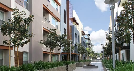 outdoor walkway