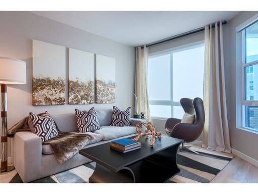 living room at Altana, Glendale, 91203
