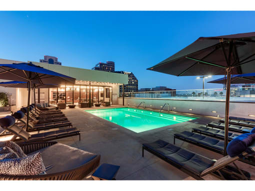 Pool at Altana, Glendale, CA, 91203