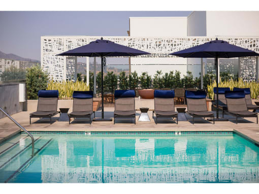 Pool View at Altana, California
