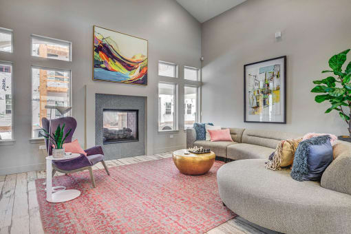 Clubhouse sitting area