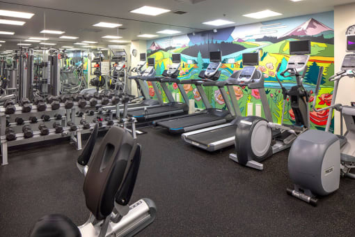 State-Of-The-Art Gym And Spin Studio at The Wyatt, Oregon