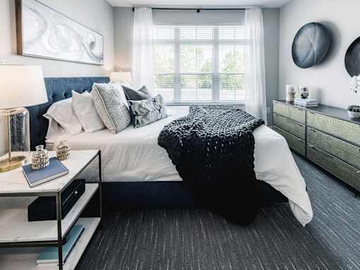 Bedroom at Velo Village Apartments, Franklin, WI