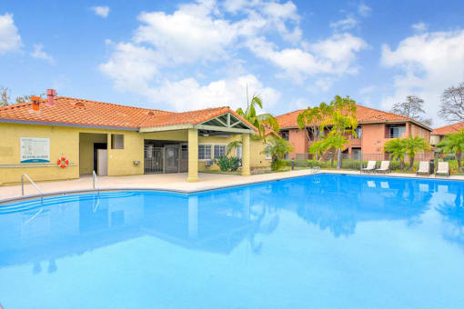 Sparkling Swimming Pool, at Sunbow Villas, California, 91911