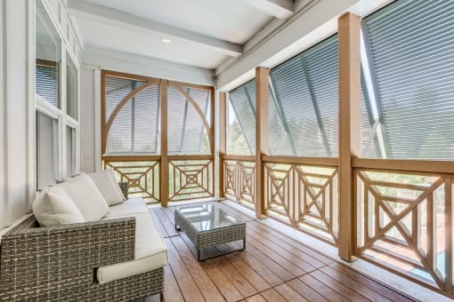 Clubhouse deck