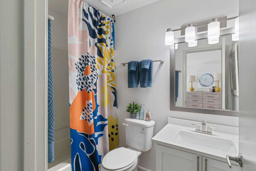 bathrooms in the rental home
