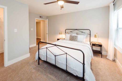 another bedroom with a queen bed