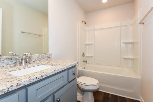 bathrooms in the rental home