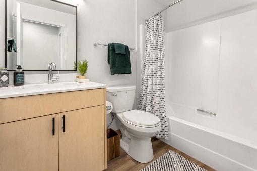 a bathroom with a toilet and a sink