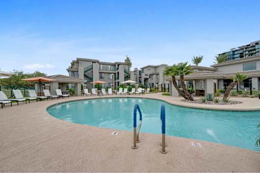take a dip in our resort style pool