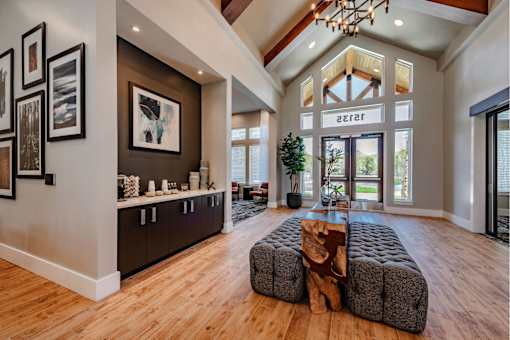 Bright and modern resident clubhouse at Brandywine Green