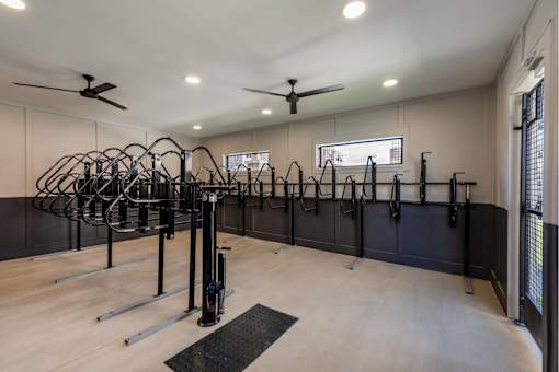 Bike Rack Storage Room