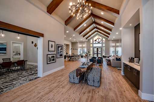Bright and modern resident clubhouse at Brandywine Green