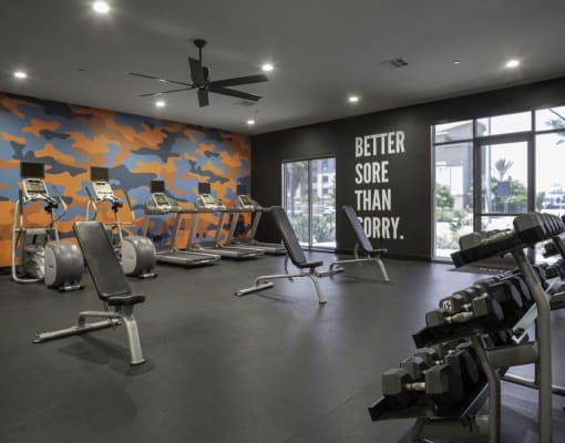 Two Level Fitness Center at Palomar Station, California, 92069